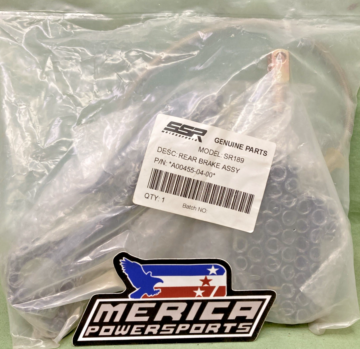 NEW GENUINE SSR A00455-04-00 REAR BRAKE ASSY