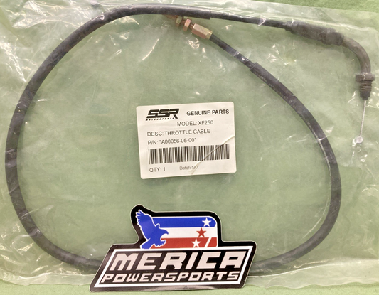 NEW GENUINE SSR A00056-05-00 THROTTLE CABLE
