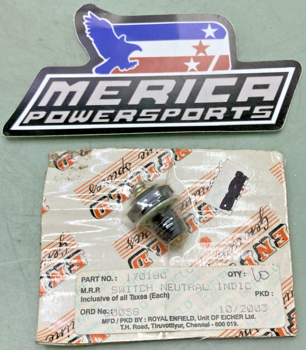 NEW GENUINE ROYAL ENFIELD 170180 NEUTRAL INDICATOR SWITCH
