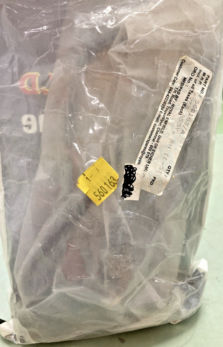 NEW GENUINE ROYAL ENFIELD 560163 RH LEVER ASSY