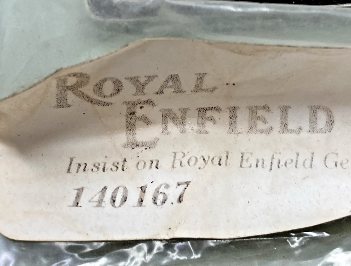 NEW GENUINE ROYAL ENFIELD 140167 DUCKBILL BREATHER PIPE