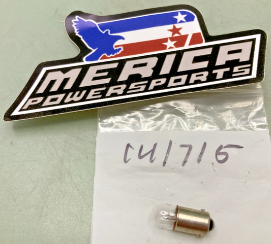 NEW REPLACES ROYAL ENFIELD 141715 INSTRUMENT BULB