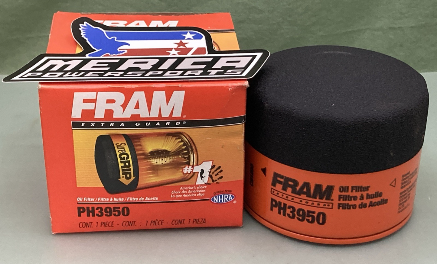 QTY 2 NEW GENUINE FRAM PH3950 Oil Filter