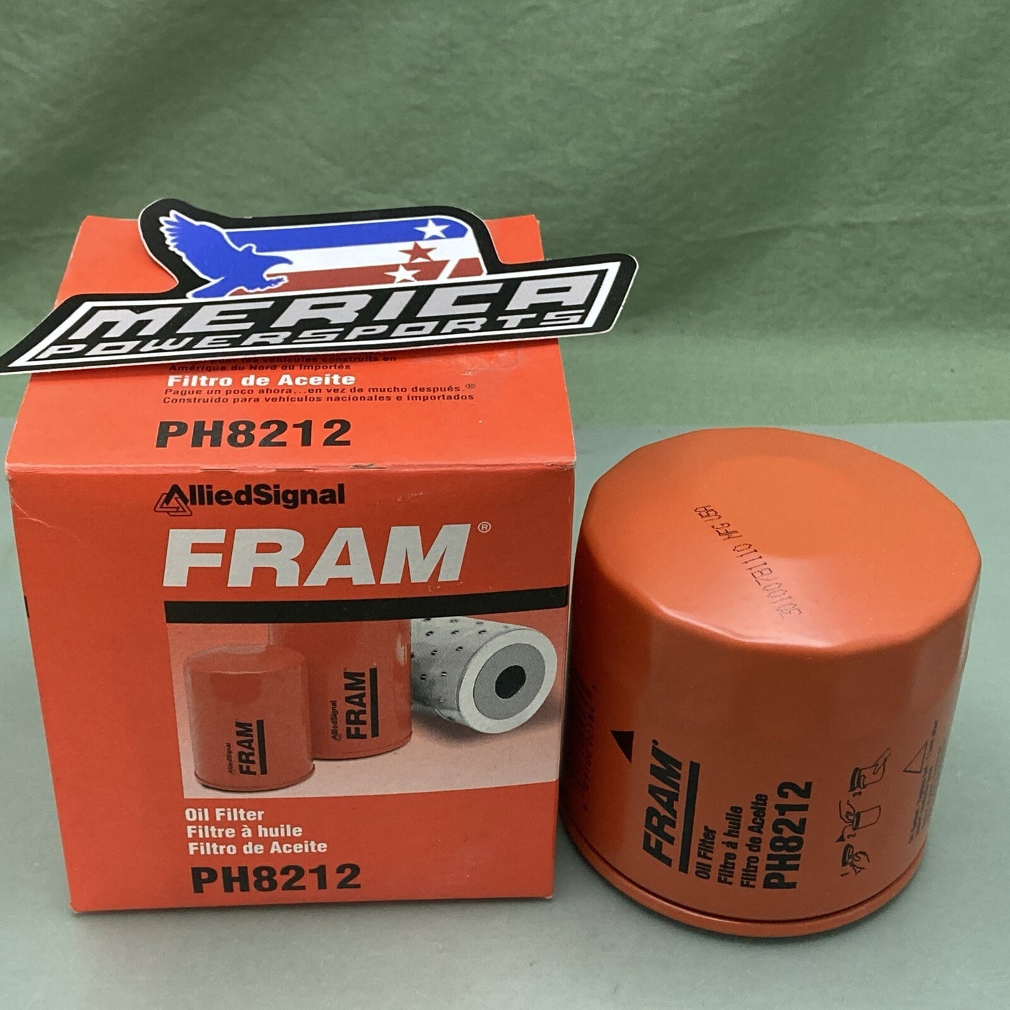 QTY 2 NEW GENUINE FRAM PH8212 Oil Filter