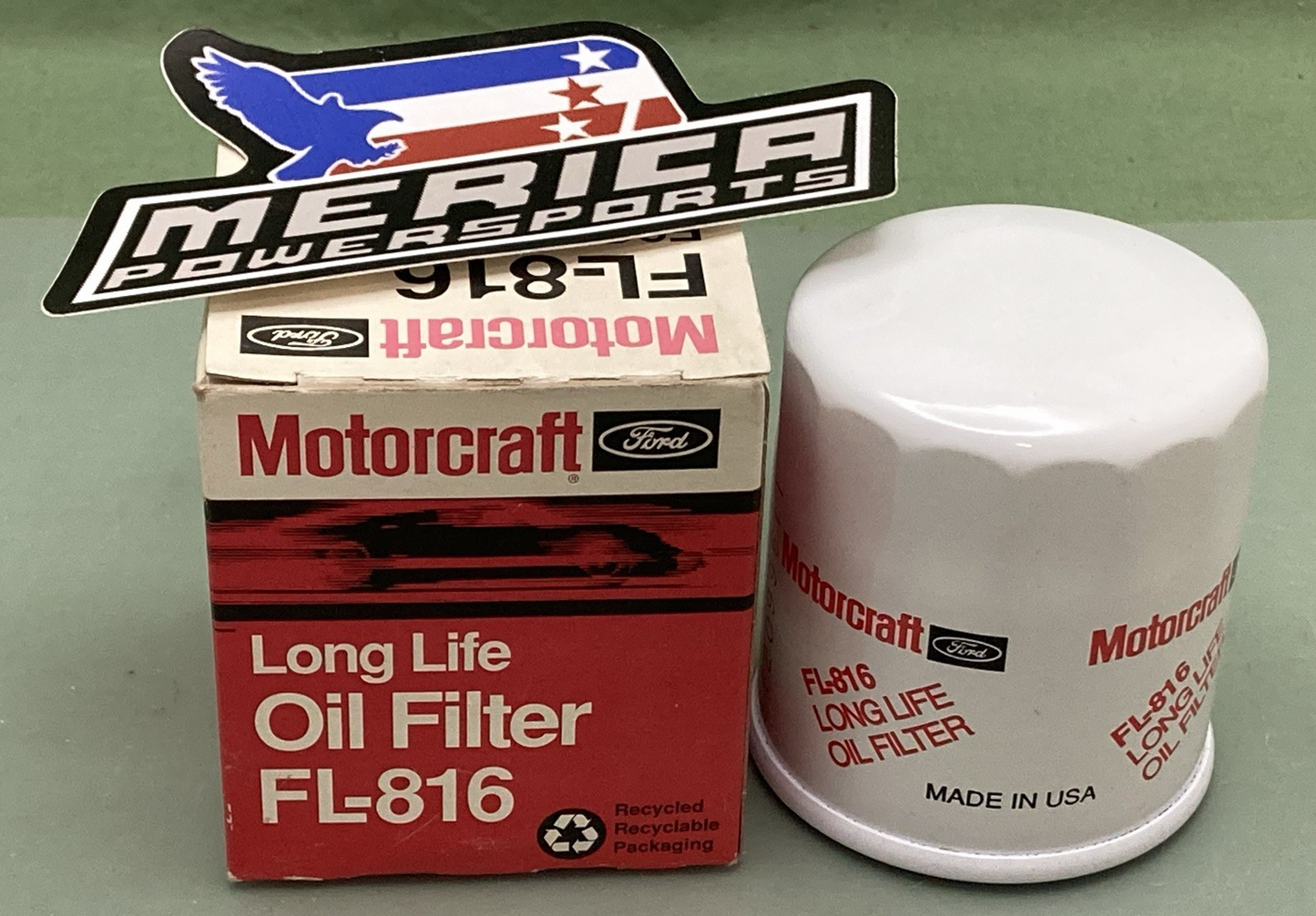 QTY 2 NEW GENUINE MOTORCRAFT FL-816 Oil Filter