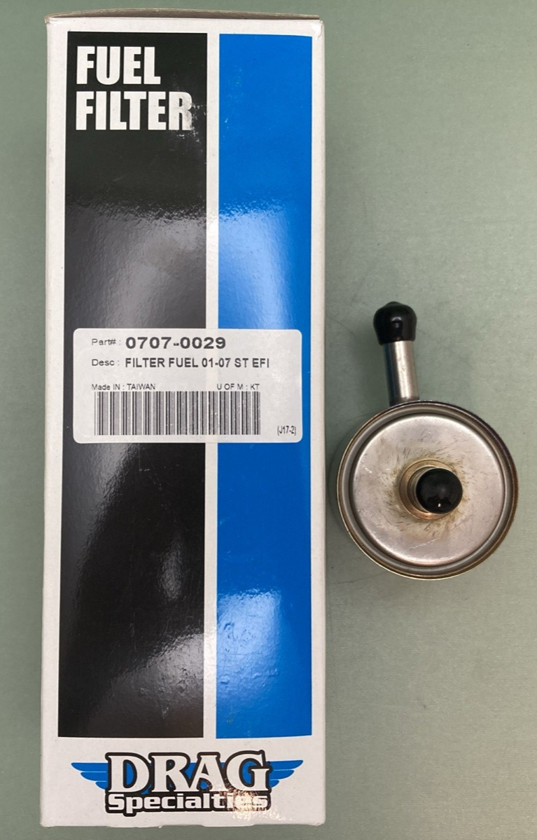 NEW GENUINE DRAG SPECIALTIES 0707-0029 FUEL FILTER