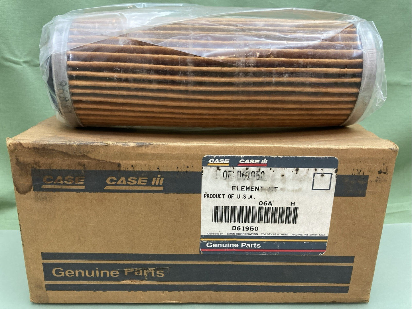 NEW GENUINE CASE IH D61950 HYDRAULIC FILTER ELEMENT