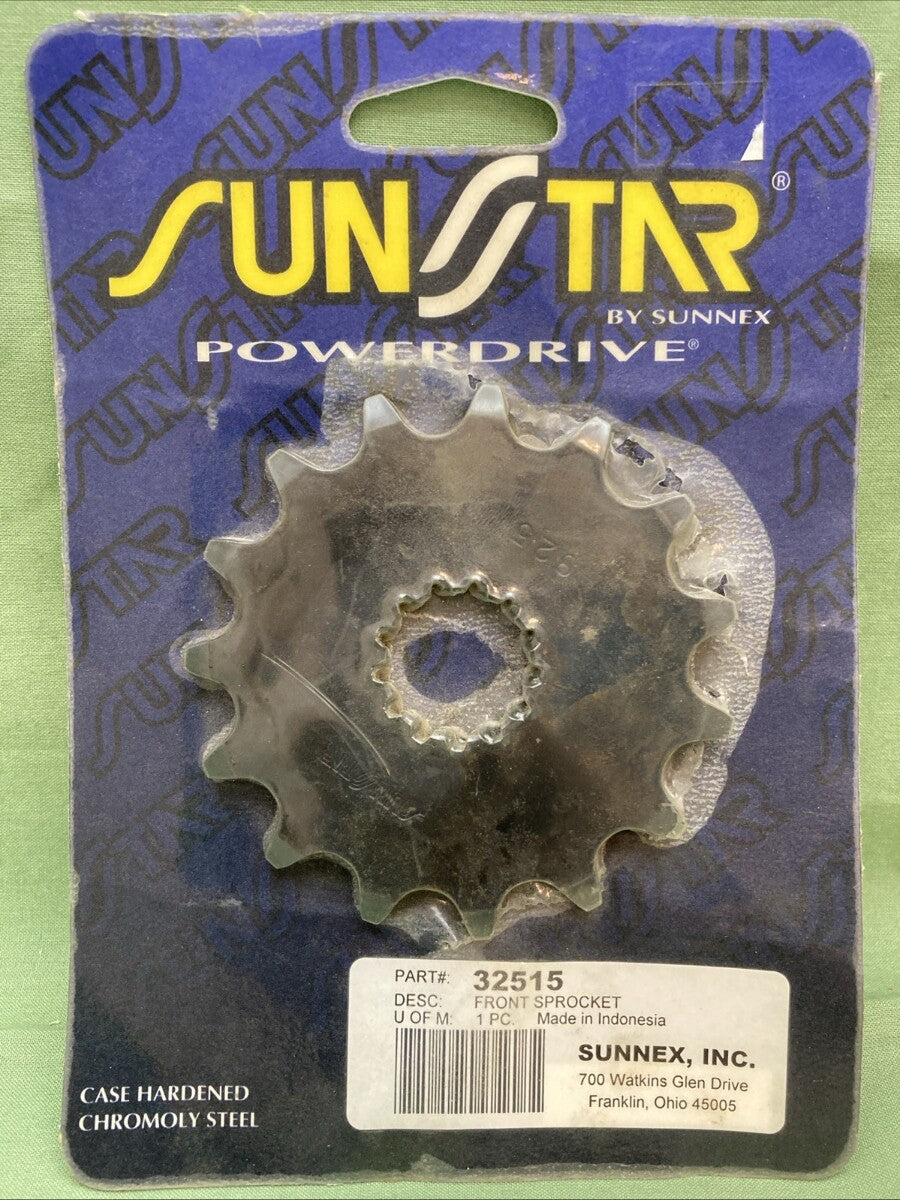 NEW GENUINE SUNSTAR 32515 FRONT SPROCKET