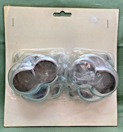 NEW GENUINE V-TWIN 42-0437 CHROME TAPPET COVERS