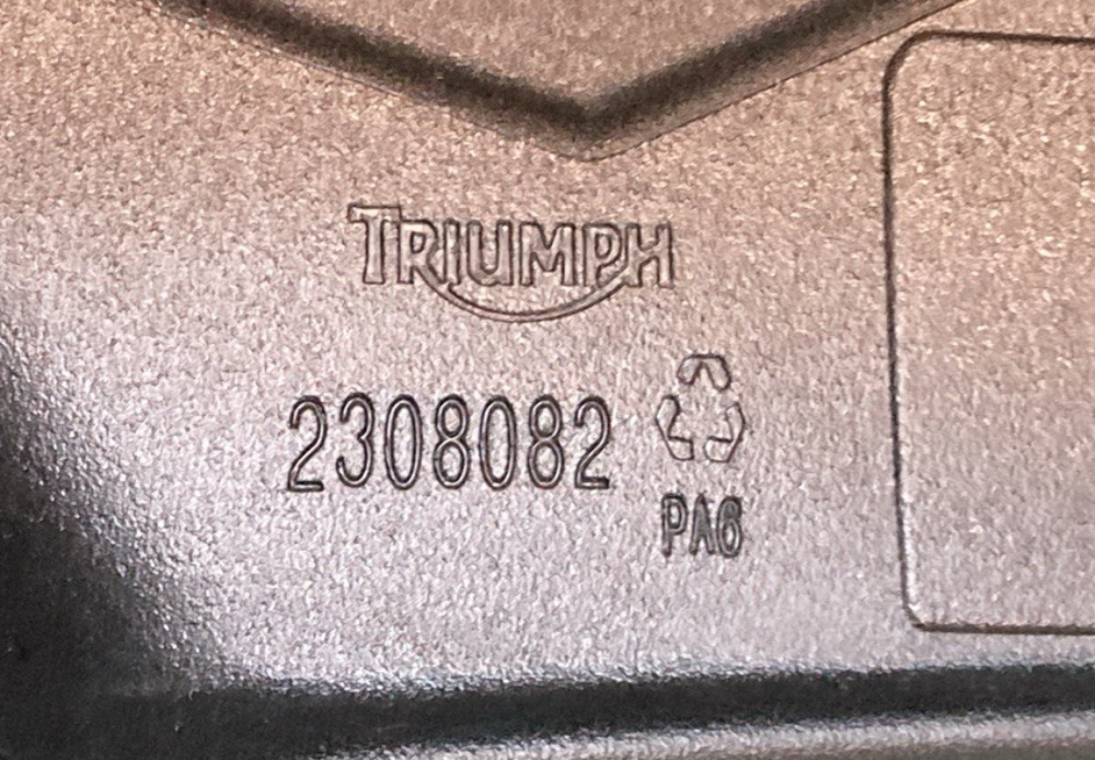 GENUINE TRIUMPH T2308081 T2308082 Hand Guard Moulding, LH & RH
