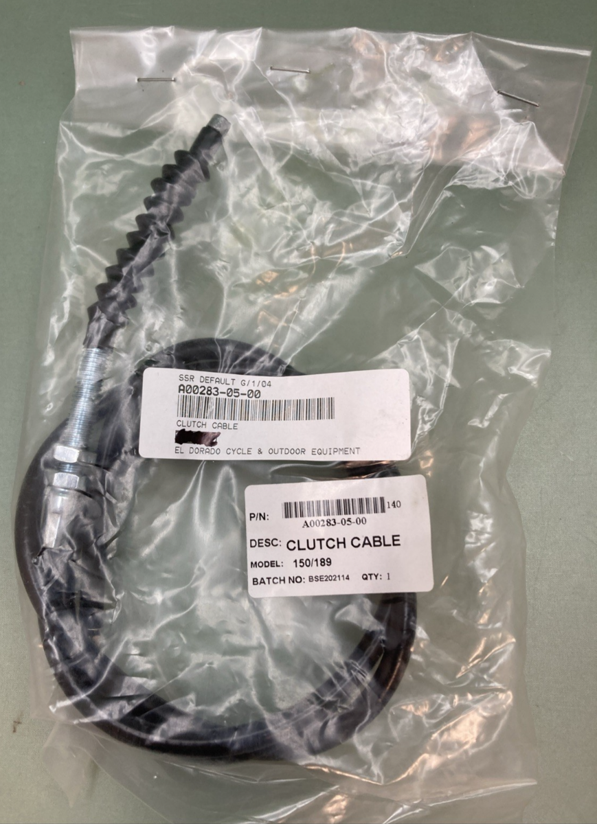 NEW REPLACES SSR A00283-05-00 CLUTCH CABLE