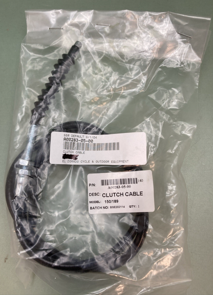NEW REPLACES SSR A00283-05-00 CLUTCH CABLE