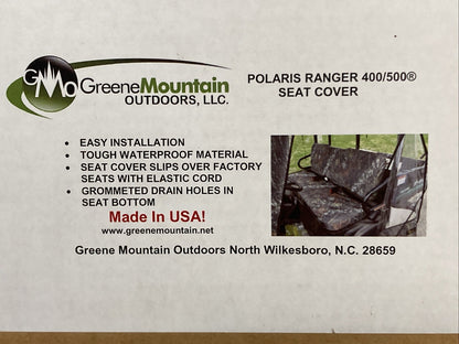 NEW GENUINE GMO PRBS400-11 SEAT COVER BLACK POL RANGER 400/500