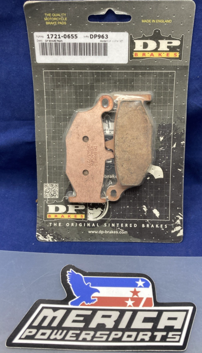 NEW GENUINE DP 1721-0655 DP963 STANDARD SINTERED METAL BRAKE PADS