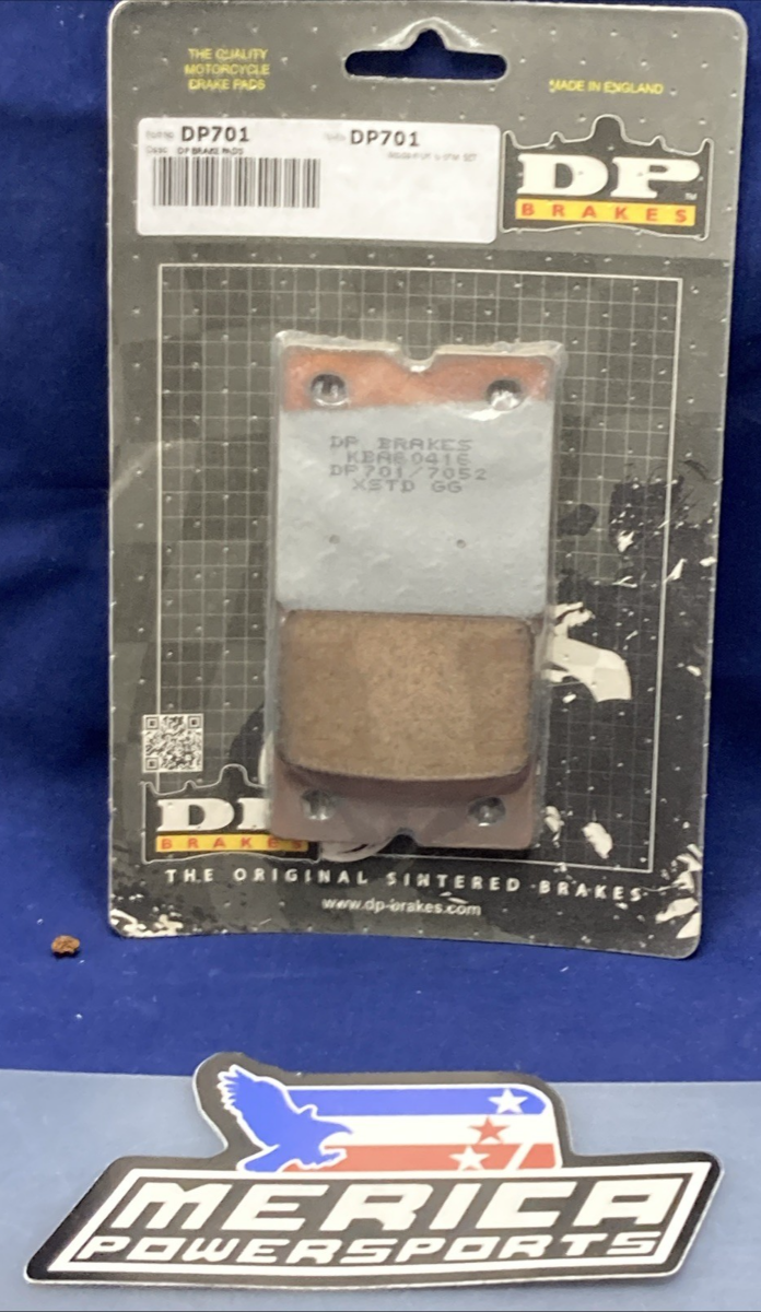 NEW GENUINE DP DP701 SINTERED METAL BRAKE PADS