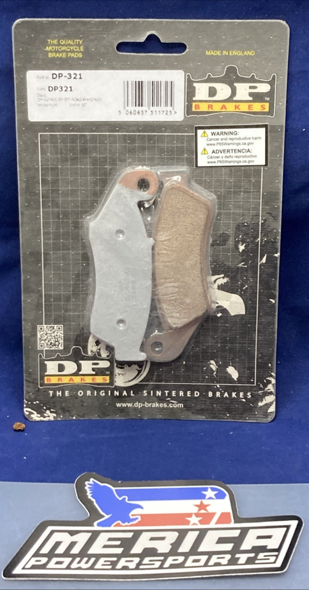 NEW GENUINE DP DP-321 SINTERED BRAKE PADS