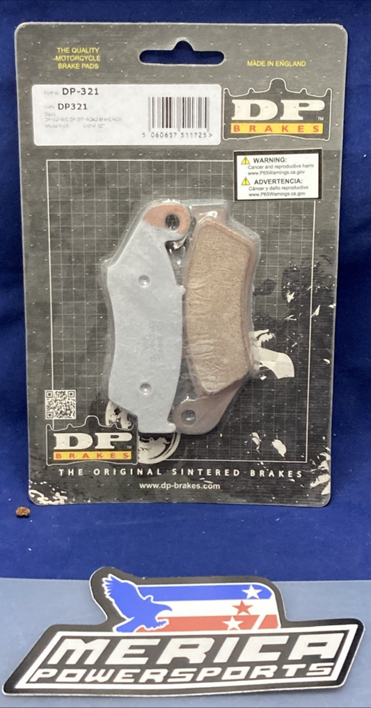 NEW GENUINE DP DP-321 SINTERED BRAKE PADS