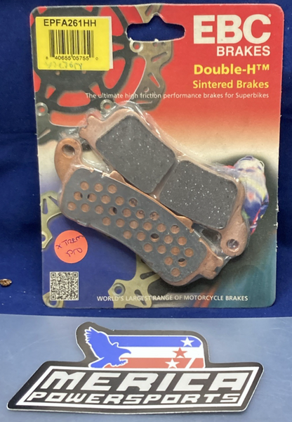 NEW GENUINE EBC EPFA261HH EPFA Sintered Fast Street/Trackday Brake Pads
