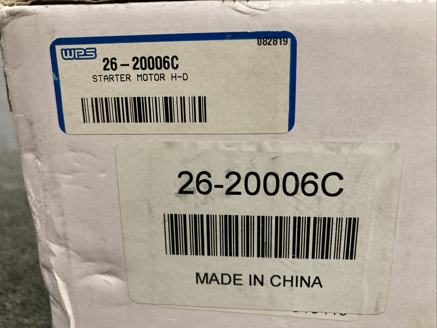 NEW GENUINE FIREPOWER 26-0006C STARTER MOTOR H-D