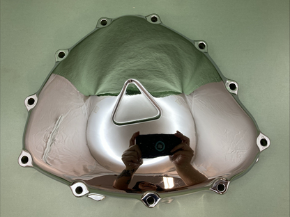 NEW GENUINE TRIUMPH A9730035 Sprocket Cover, Chrome