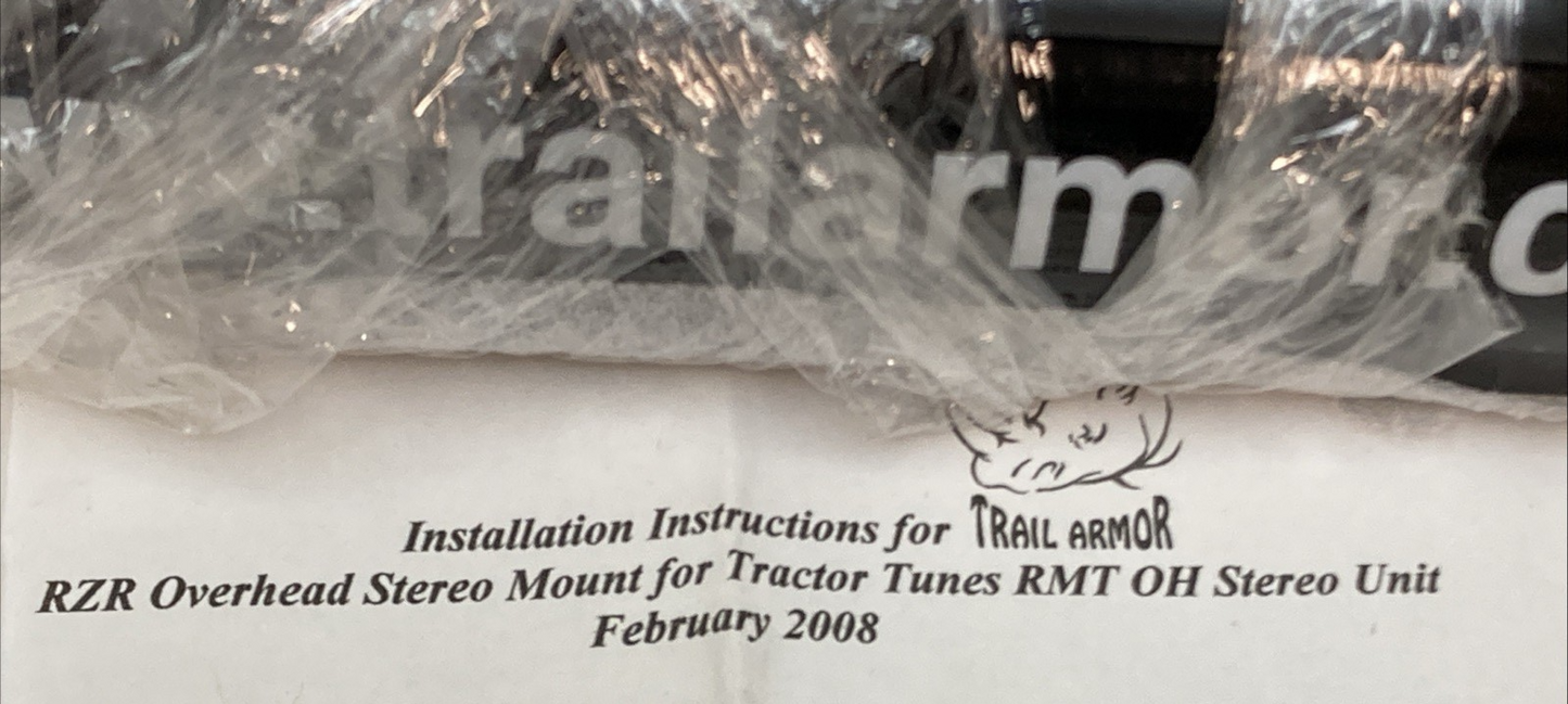 NEW GENUINE TRAIL ARMOR TATTSTMOUNT OVERHEAD STERIO MOUNT FOR RZR