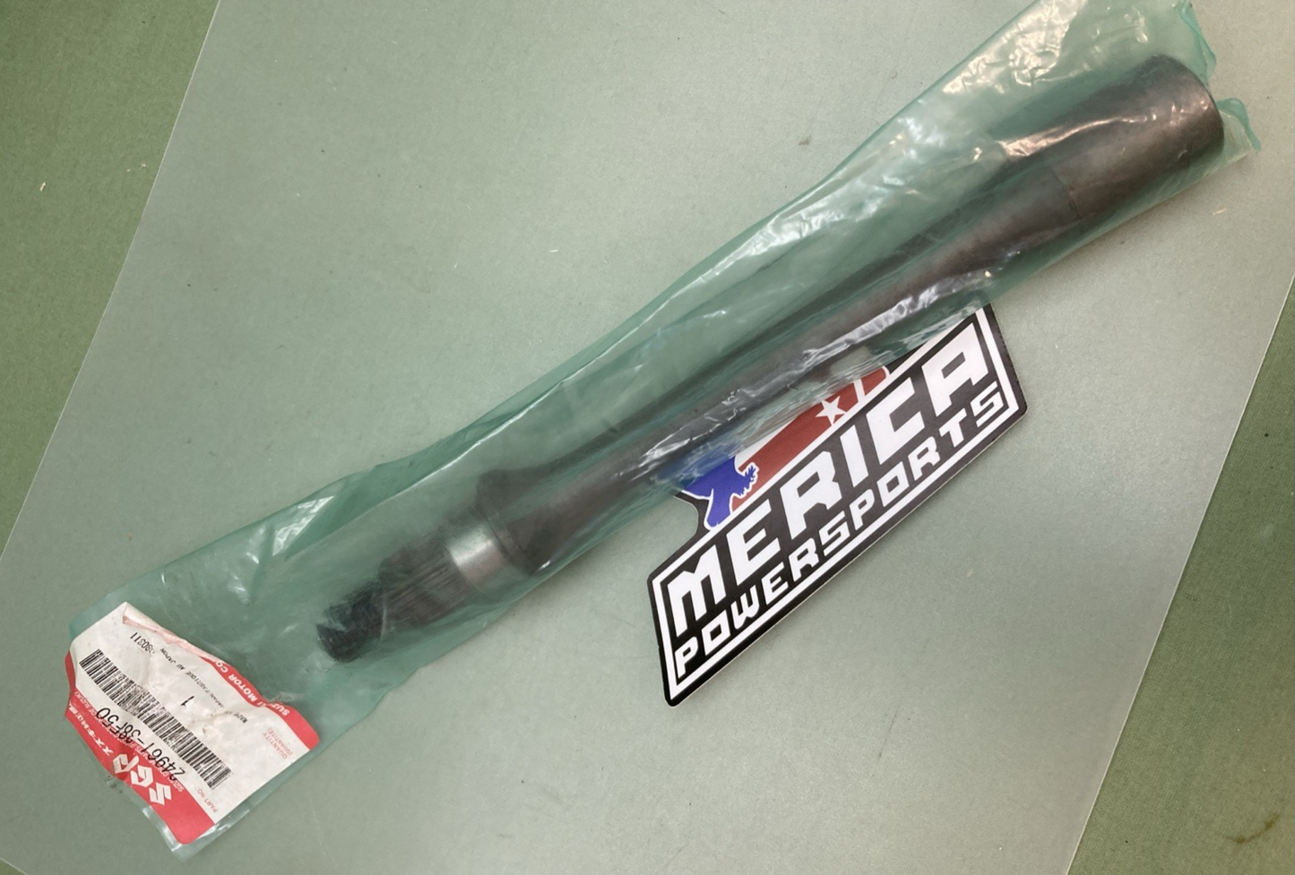 NEW GENUINE SUZUKI 24961-38F50 Shaft, Sec, Driven, Output, Fr