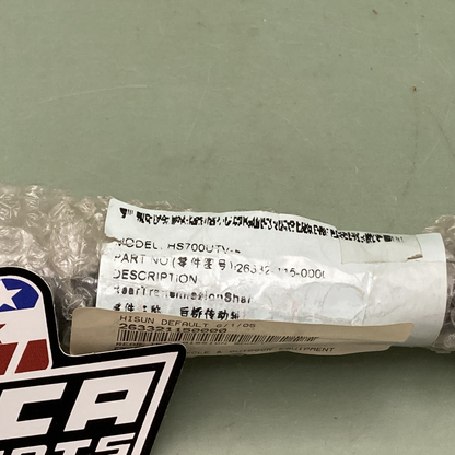 NEW GENUINE HISUN 26332-115-0000 Rear Transmission Shaft