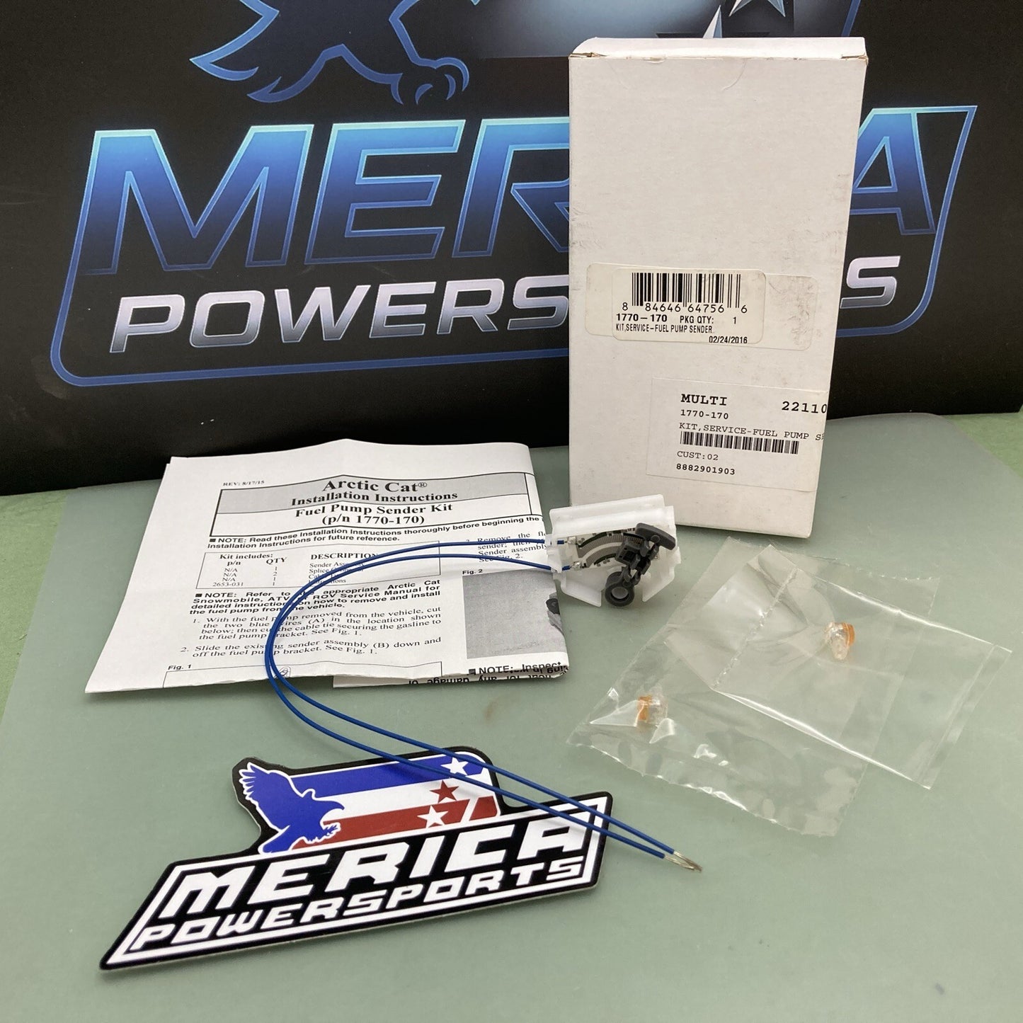 NEW GENUINE ARCTIC CAT 1770-170 Fuel Level Sensor Kit
