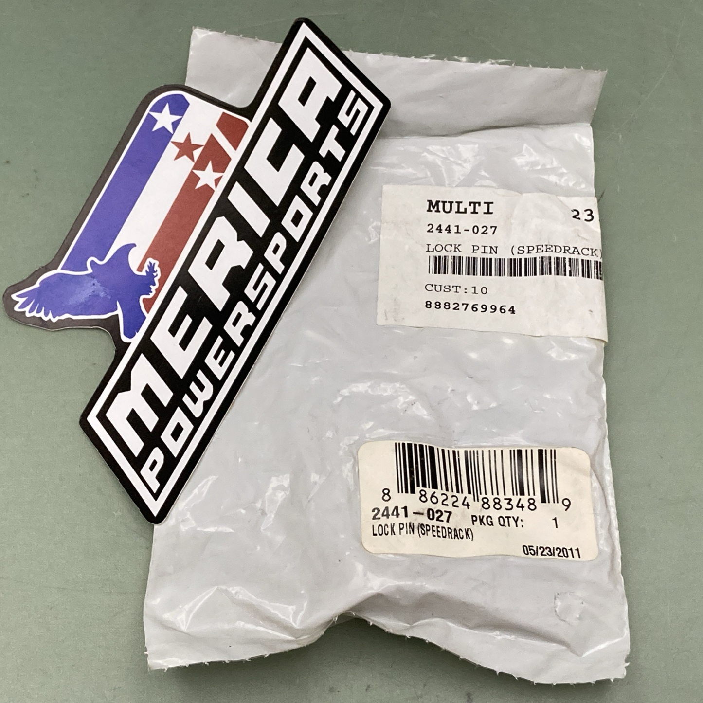 NEW GENUINE ARCTIC CAT 2441-027 Lock Pin (Speed Rack)
