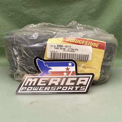 NEW GENUINE BRIDGESTONE 0350-0111 70/100-17 TR4 STD MOTORCYCLE TUBE