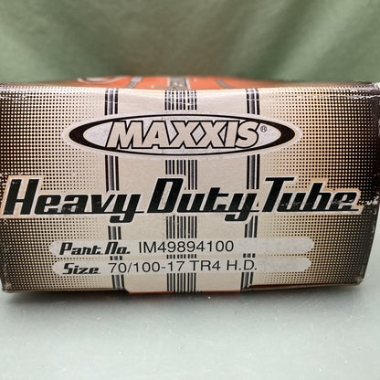 NEW GENUINE MAXXIS IM49894100 70/100-17 TR4 HD MOTORCYCLE TUBE