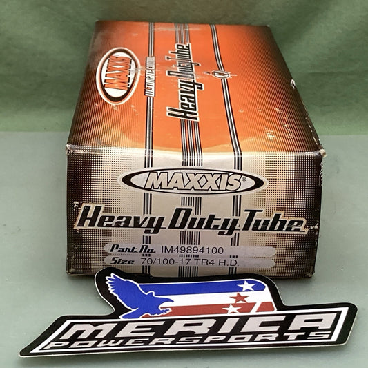 NEW GENUINE MAXXIS IM49894100 70/100-17 TR4 HD MOTORCYCLE TUBE