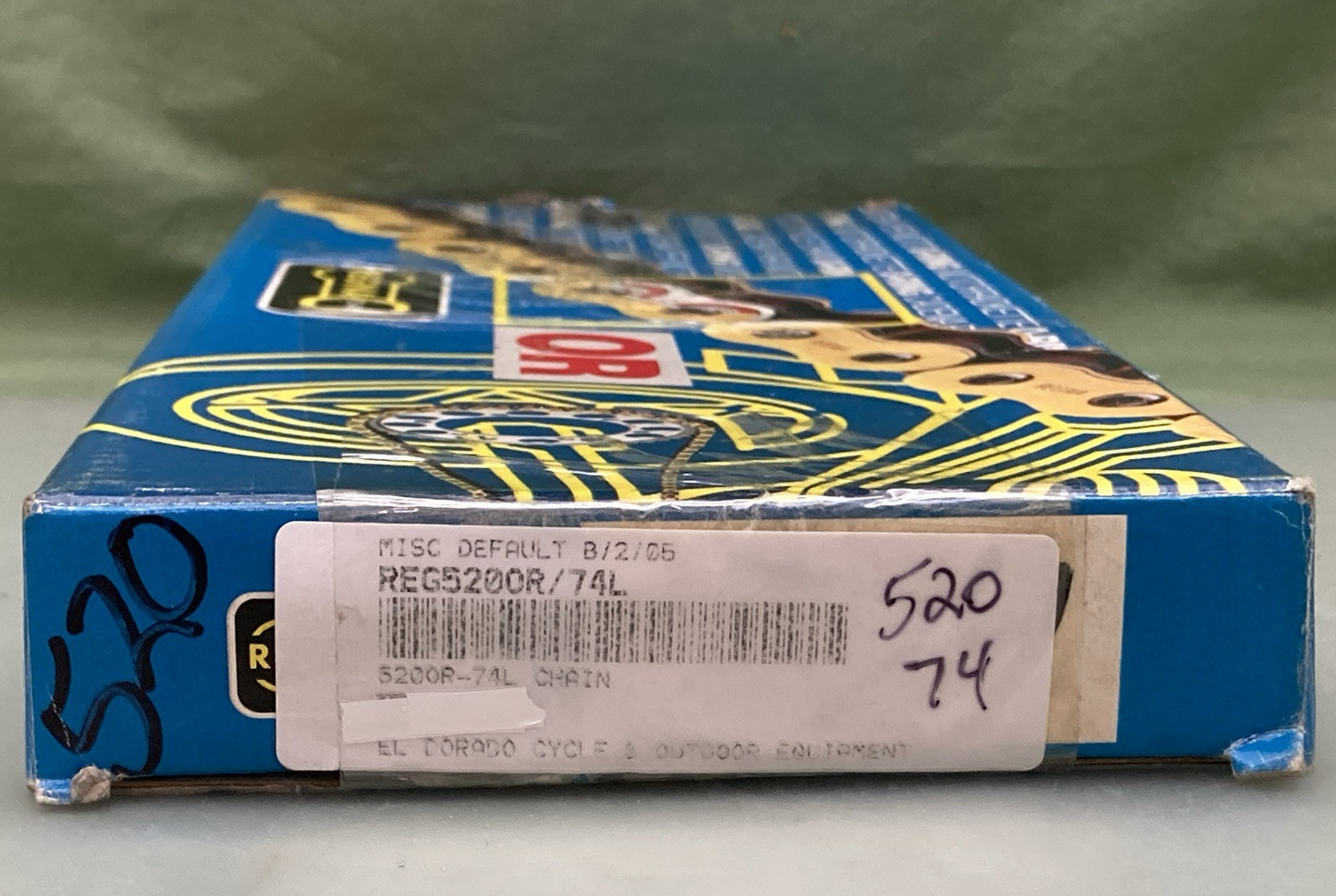 NEW GENUINE REGINA 520ORN6/074L O-RING MOTORCYCLE DRIVE CHAIN