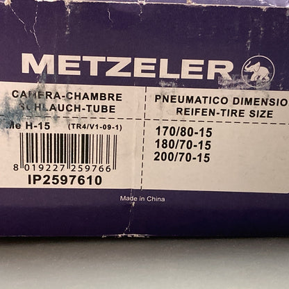 NEW GENUINE METZELER IP2597610 170-200/70-15 MOTORCYCLE TUBE