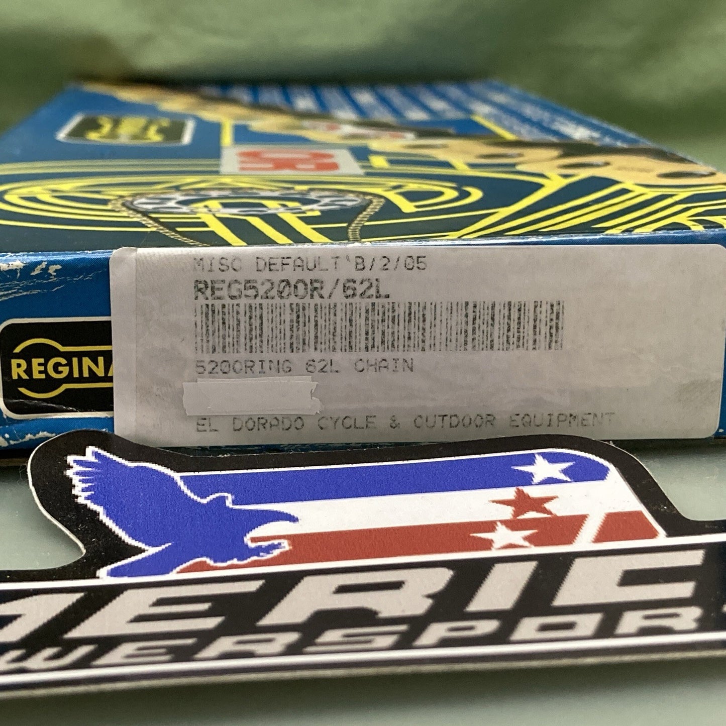 NEW GENUINE REGINA 520ORN6/062L O-RING MOTORCYCLE DRIVE CHAIN