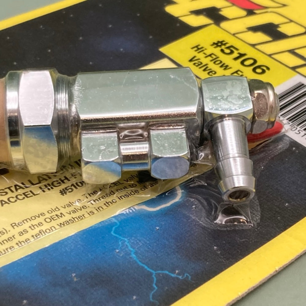Accel 5106 Hi-Flow Fuel Valve Kit New Genuine