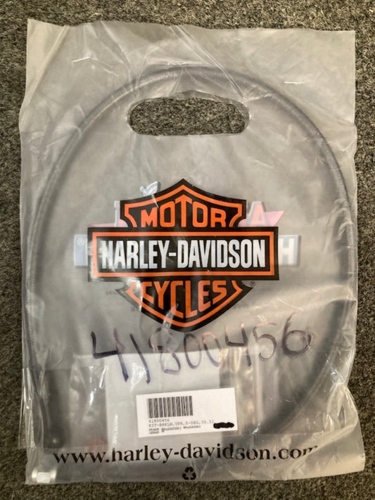 Harley Davidson 41800456 Upper Brake Line Kit New Genuine