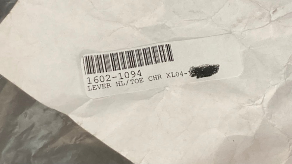 Drag Specialties 1602-1094 Heel/Toe Shifter CHROME New Genuine