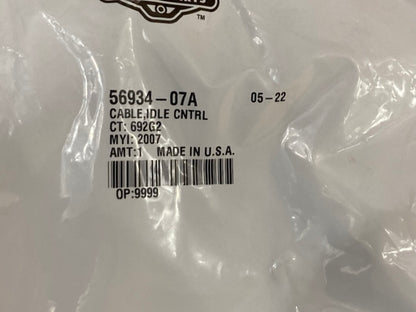 Harley Davidson 56934-07A Cable Idle Control New Genuine