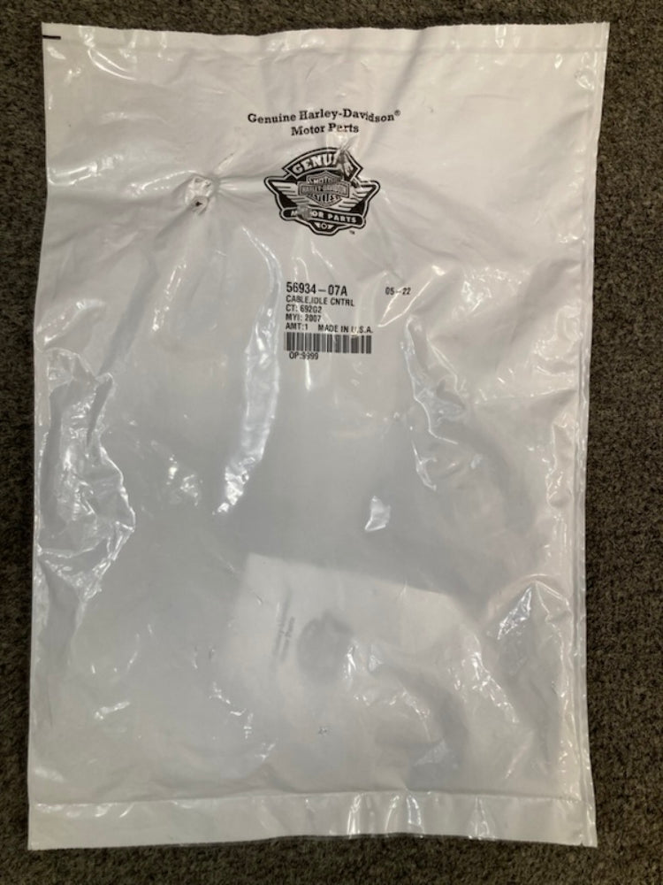 Harley Davidson 56934-07A Cable Idle Control New Genuine