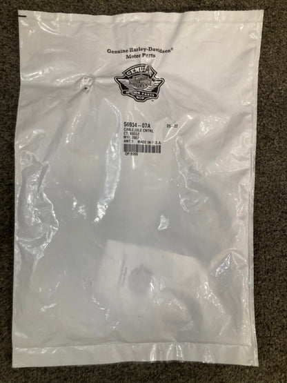 Harley Davidson 56934-07A Cable Idle Control New Genuine