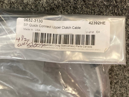 Magnum 0652-3130 Black Pearl Quick Connect Upper Clutch Cable New Genuine