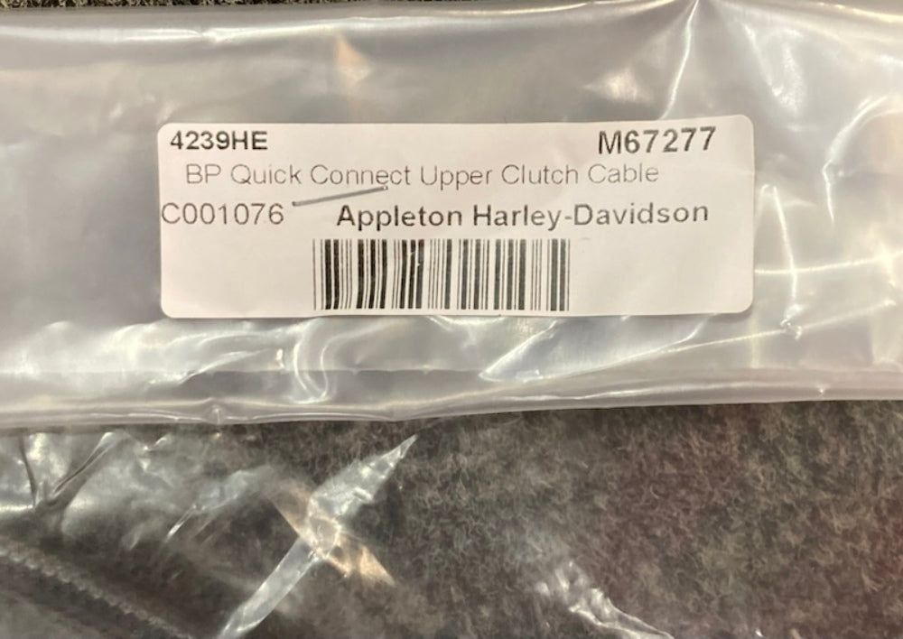 Magnum 4239HE Black Pearl Quick Connect Upper Clutch Cable New Genuine