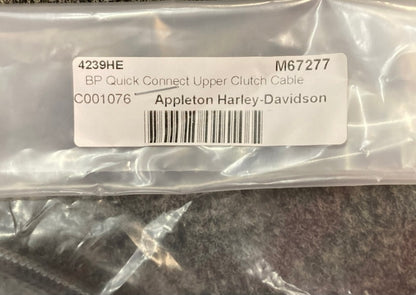 Magnum 4239HE Black Pearl Quick Connect Upper Clutch Cable New Genuine