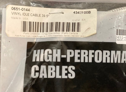 Drag Specialties 0651-0144 Vinyl Idle Cable 39.5" New Genuine