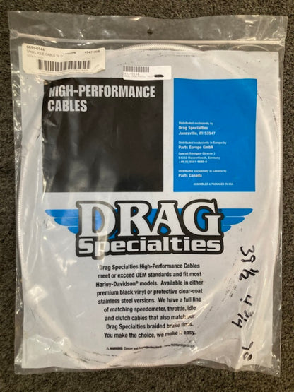 Drag Specialties 0651-0144 Vinyl Idle Cable 39.5" New Genuine