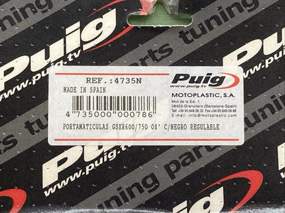 NEW GENUINE PUIG 4735N FENDER ELIMINATOR KIT, BLACK
