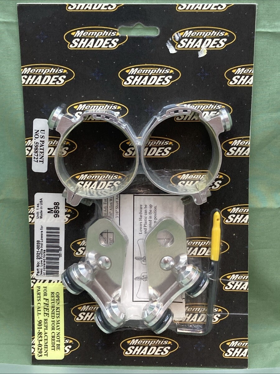 NEW GENUINE MEMPHIS SHADES 2321-0038 Custom Lower Deflector Mount Kit