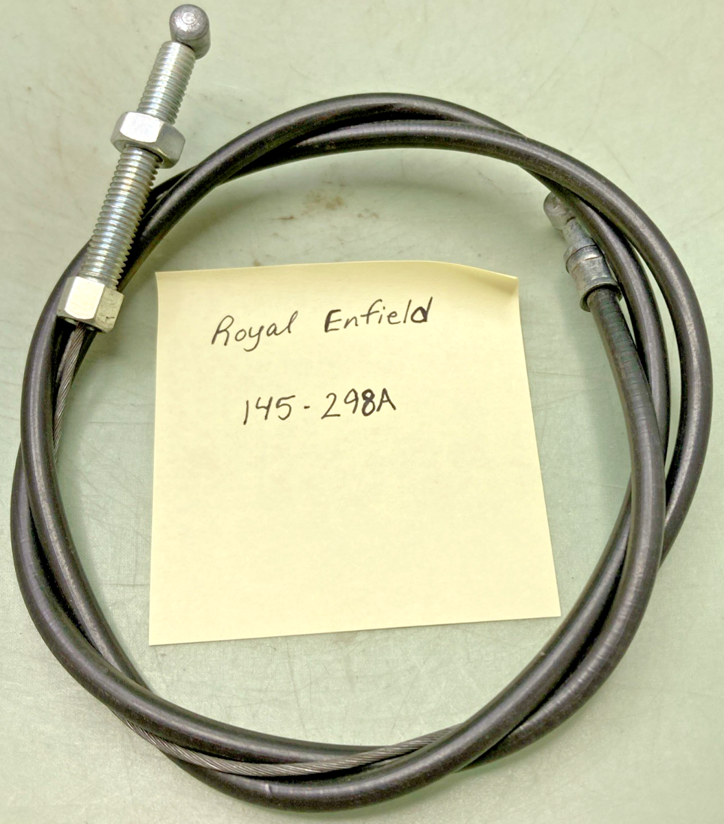 NEW REPLACES ROYAL ENFIELD 145-298A BRAKE CABLE