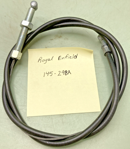 NEW REPLACES ROYAL ENFIELD 145-298A BRAKE CABLE